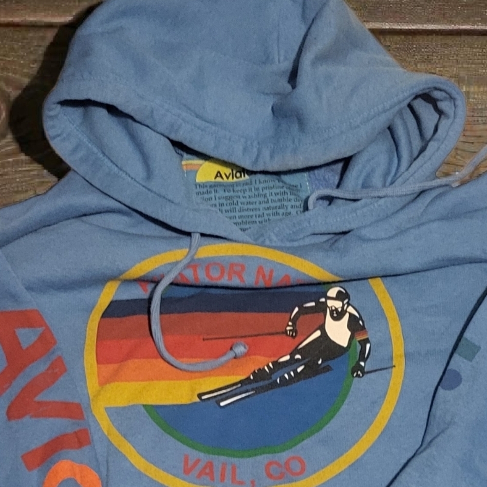 Aviator Nation Blue Vail, CO Hoodie